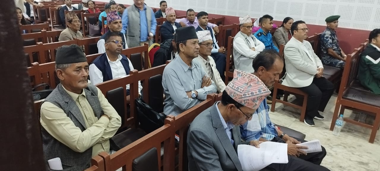 जि.स.स. दैलेखद्वारा आयोजित  'आ.व. ०८१/८२ को जिल्ला स्तरीय वार्षिक प्रगति समीक्षा कार्यक्रम'का क्रममा लिईएका तस्विरहरु (सोही कार्यक्रममा जिल्लामा आ.व. ०८०/८१ मा LISA , FRA  र LED  मा उत्कृष्ट स्थानीय तहहरुलाई पुरस्कृत समेत गरिएको थियो।)